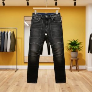 NEW WESTERN-3D ASH BLACK FOUR POCKET