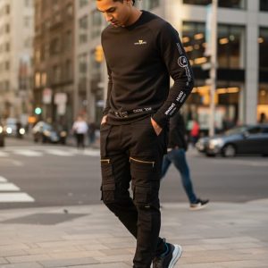 AFGANI CARGO 3D BLACK