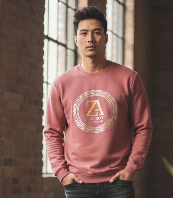 SWEEP SHIRT -MERUN COLOUR