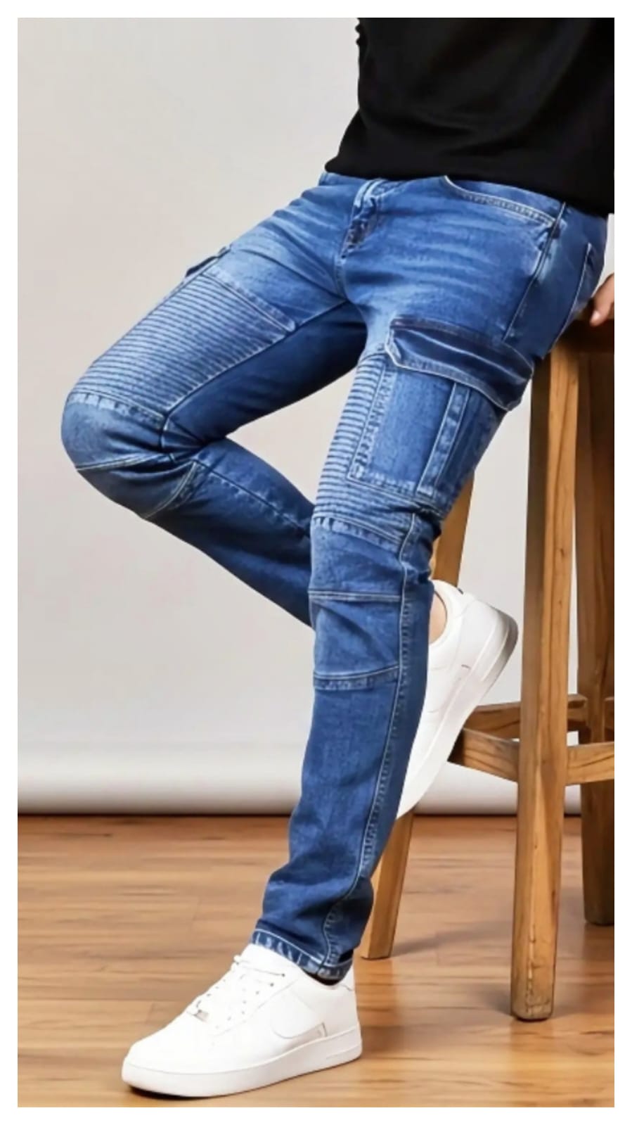 NEW SIX POCKET CARGO – 8 LITE BLUE