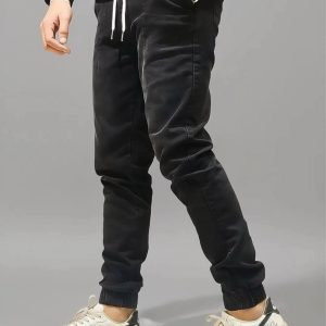 NEW DENIM JOGGAR’S ASH BLACK