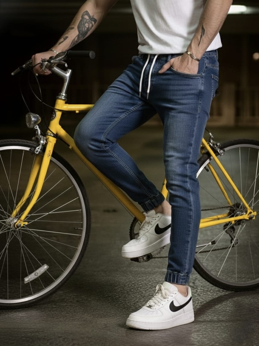 NEW DENIM JOGGAR’S BLUE. - Image 3