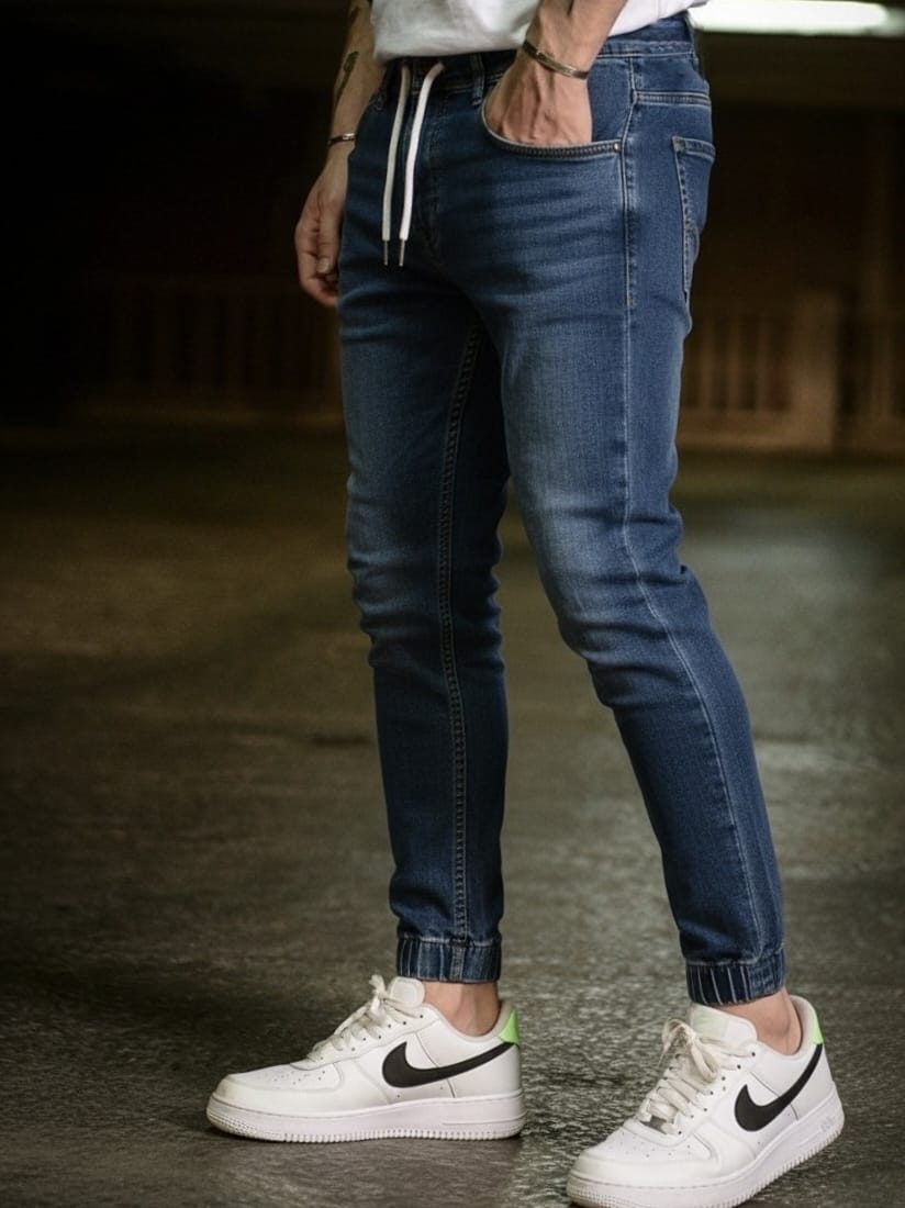 NEW DENIM JOGGAR’S BLUE. - Image 4
