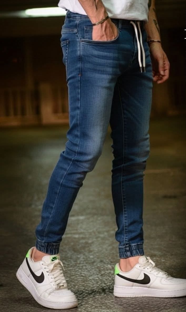 NEW DENIM JOGGAR’S BLUE.