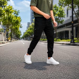 CARGO JOGGERS BLACK