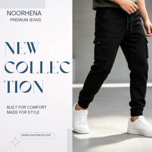 CARGO JOGGERS BLACK
